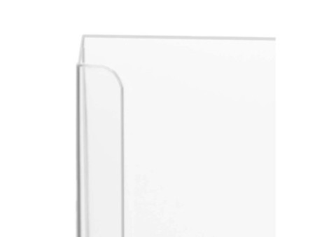 EUROPEL Porte-brochures mural, A5 portrait, transparent