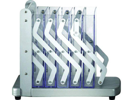 EUROPEL Porte-brochures sur pied, A4, 5 x A4, pliable