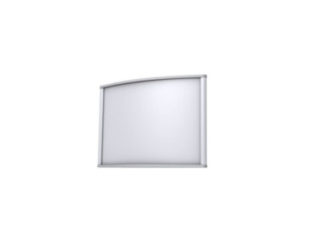 EUROPEL Plaque de porte, 150 x 100 mm, argent