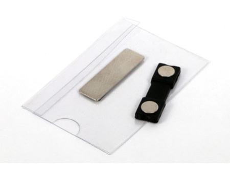 EUROPEL Porte-nom, avec aimant, 90 x 55 mm