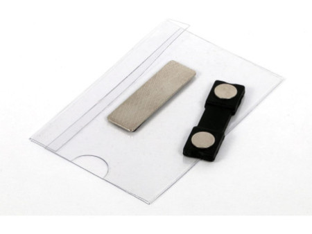 EUROPEL Porte-nom, avec aimant, 90 x 55 mm