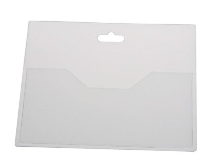 EUROPEL Porte-badge, ouvert sur l'avant, 90 x 60 mm