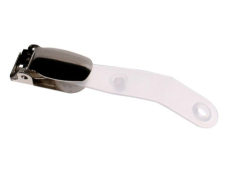 EUROPEL Pince bretelle avec clip pour porte-badge