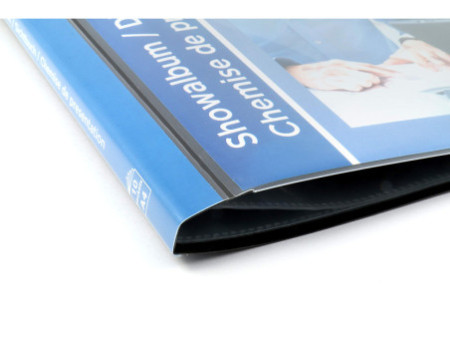 EUROPEL Protège-documents, A4, 10 pochettes, anthracite