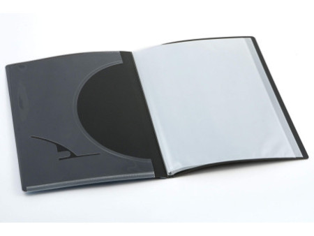 EUROPEL Protège-documents, A4, 10 pochettes, anthracite