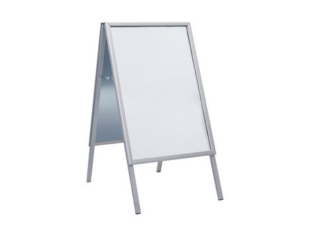 EUROPEL Panneau trottoir, imperméable, B1, argent