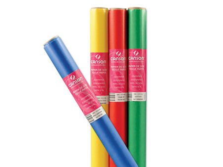 CANSON Papier de soie, 0,5 x 5,0 m, 20 g/m2, présentoir