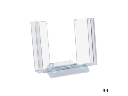 EUROPEL Porte-brochures de table, réglable, 1 compartiment