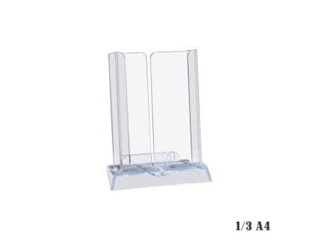 EUROPEL Porte-brochures de table, réglable, 1 compartiment