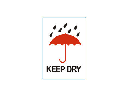 rillprint Étiquette 'KEEP DRY'