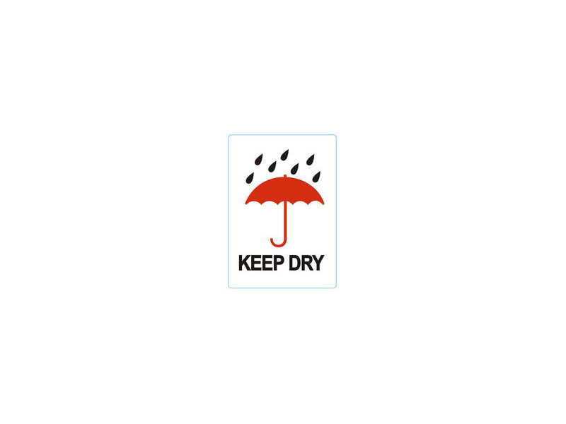 rillprint Étiquette 'KEEP DRY'