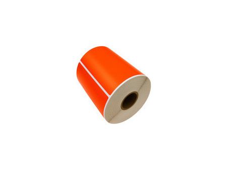 rillprint Étiquettes en rouleau Zebra, 102 x 152 mm, rouge