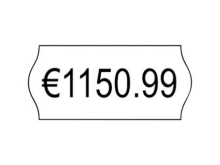 AVERY Zweckform Etiqueteuse de prix, 1 ligne, 8 positions