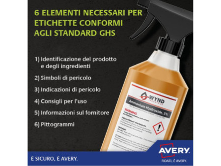 AVERY Etiquettes extrêmes, polyéthylène, 99 x 57 mm
