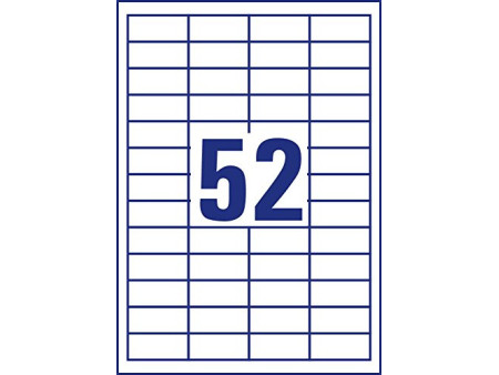 AVERY Zweckform Etiquette universelle, 48 x 21 mm, blanc