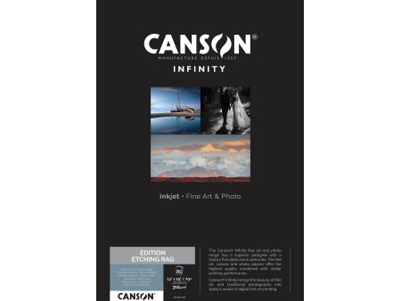 CANSON INFINITY Papier photo Edition Etching Rag, 310 g/m2