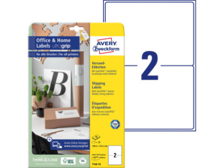 AVERY Zweckform Etiquette d'expédition Home Office