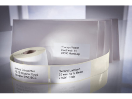 AVERY Zweckform Etiquettes en rouleau, 89 x 36 mm, blanc