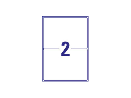 AVERY Zweckform Étiquette d'expédition, 105 x 74 mm, blanc