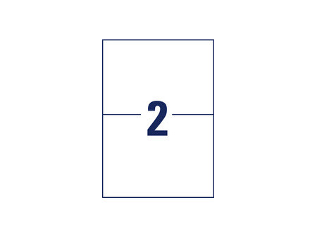 AVERY Zweckform Étiquette d'expédition, 105 x 74 mm, blanc