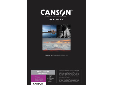 CANSON INFINITY Papier photo 'PhotoGloss Premium RC', A3+