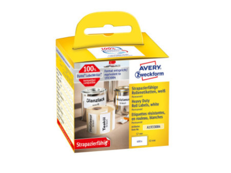 AVERY Zweckform Etiquette sur rouleau, robuste, 57 x 32 mm