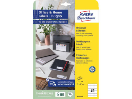 AVERY Zweckform Etiquette universelle Office&Home