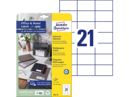 AVERY Zweckform Etiquette universelle Office&Home