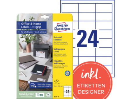 AVERY Zweckform Etiquette universelle Office&Home