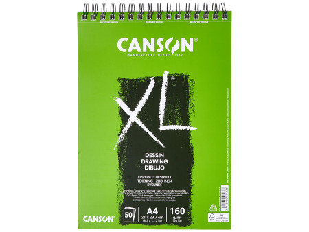 CANSON Bloc à croquis et études XL DESSIN, A4