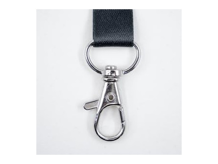 AVERY Tour de cou, en rPET, 440 x 15 mm, noir