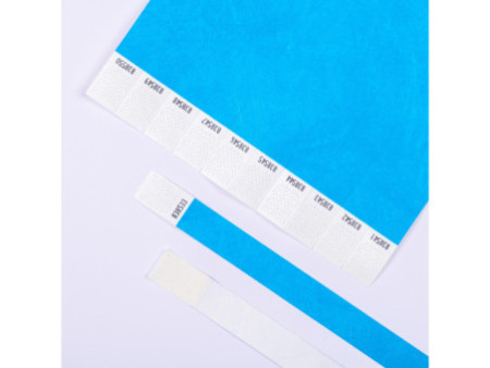 AVERY Bracelet imprimable, 256 x 19 mm, bleu fluo