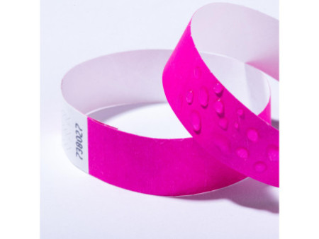 AVERY Bracelet imprimable, 256 x 19 mm, rose fluo