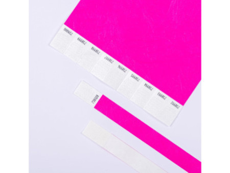 AVERY Bracelet imprimable, 256 x 19 mm, rose fluo
