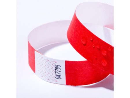AVERY Bracelet imprimable, 256 x 19 mm, rouge fluo