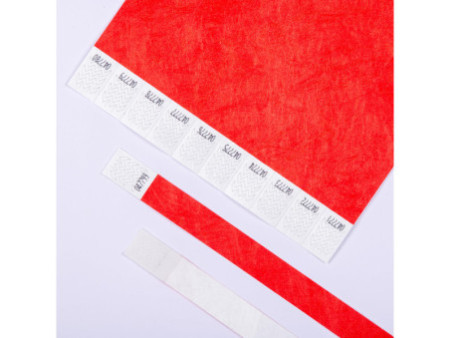 AVERY Bracelet imprimable, 256 x 19 mm, rouge fluo