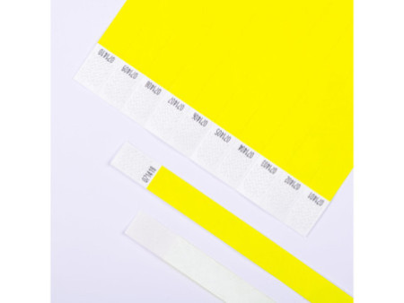 AVERY Bracelet imprimable, 256 x 19 mm, jaune fluo