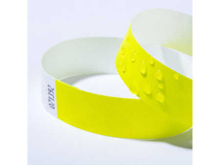 AVERY Bracelet imprimable, 256 x 19 mm, jaune fluo