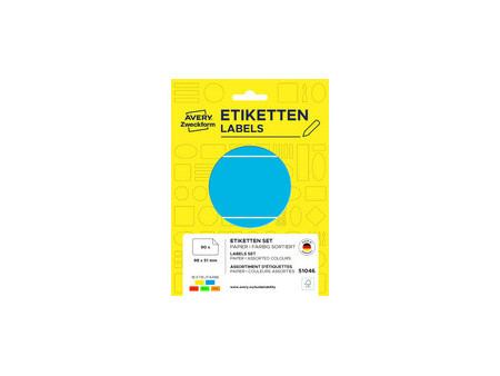 AVERY Zweckform Étiquette multi-usage, 50 x 19 mm, coloré