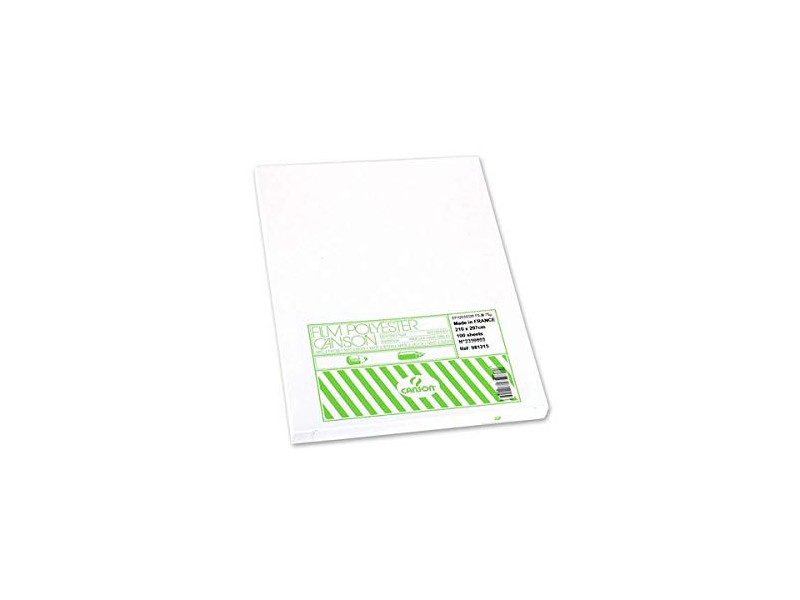 CANSON Film polyester mat sur 2 faces, A4, 75 microns