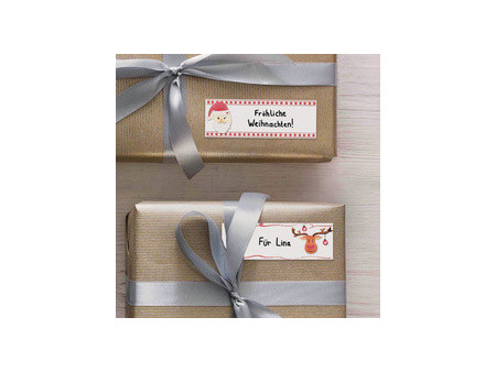 AVERY Zweckform ZDesign Sticker pour cadeau de Noel 'Nom'