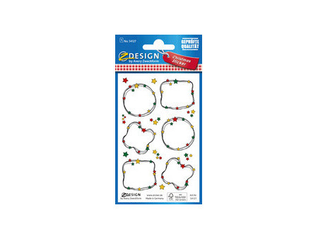 AVERY Zweckform ZDesign Sticker pour cadeau de Noel