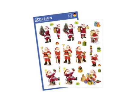 AVERY Zweckform ZDesign Stickers de Noël 'Saint Nicolas'