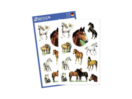 AVERY Zweckform Sticker ZDesign KIDS 'Cheval', scintillant