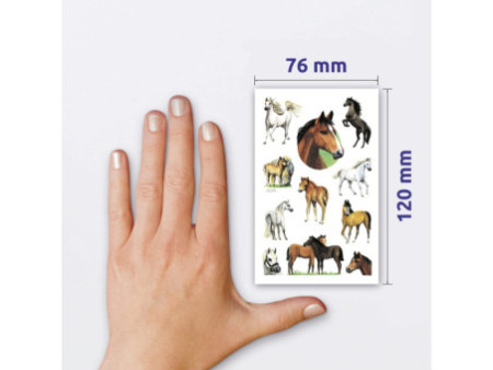 AVERY Zweckform Sticker ZDesign KIDS 'Cheval', scintillant