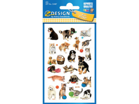 ZDesign KIDS Sticker 'chiens & chats'