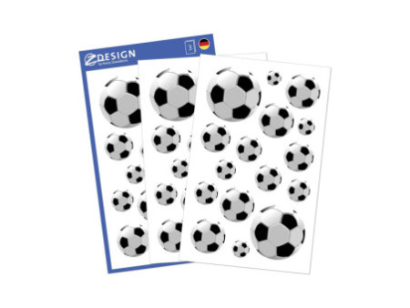 AVERY Zwerckform Sticker ZDesign KIDS 'Football'