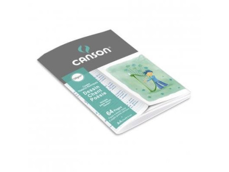 CANSON Cahier poésie et chant, 120 g/m2, 170 x 220 mm