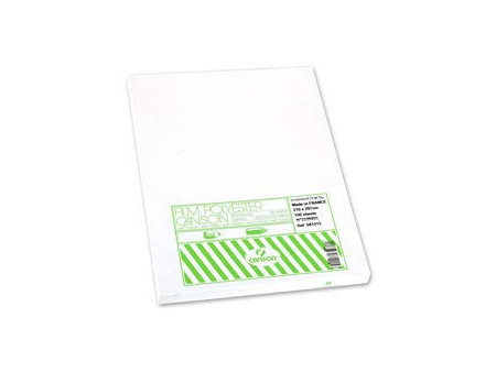 CANSON Film polyester mat sur 2 faces, A3, 75 microns