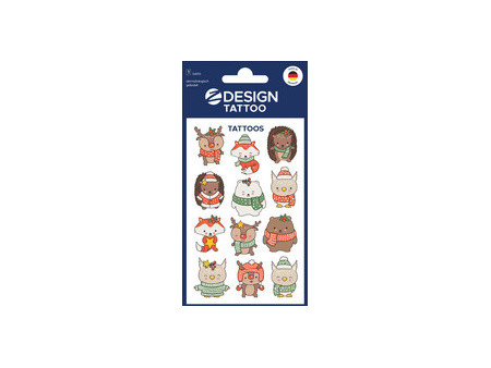 ZDesign KIDS Tatouages de Noël 'Étoiles'